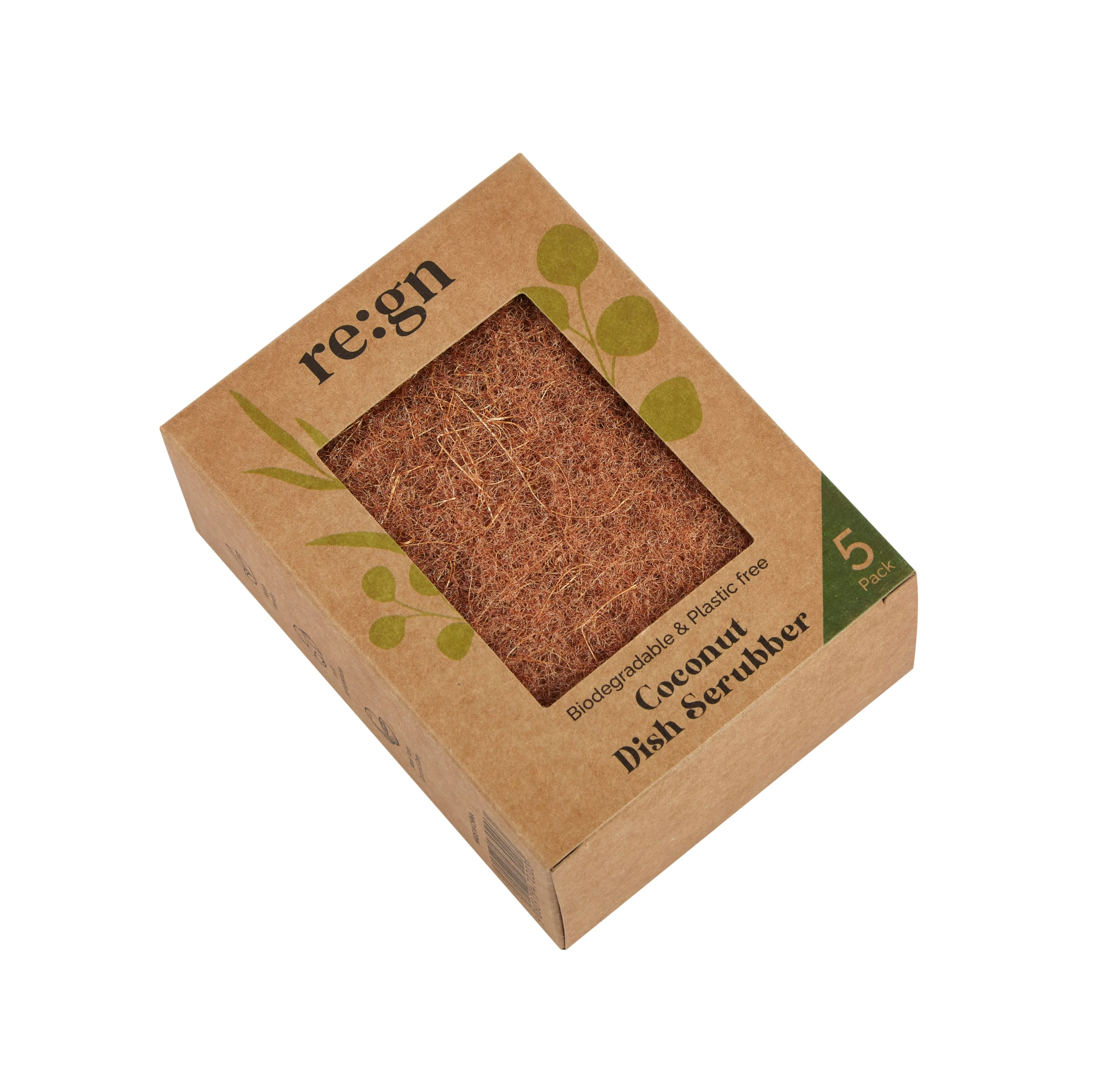 Coconut Kitchen Scourers – Biodegradable & Plastic-Free Cleaning Pads (5 Pack or 15 Pack) - Image 6